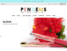 Tablet Screenshot of pengems.com